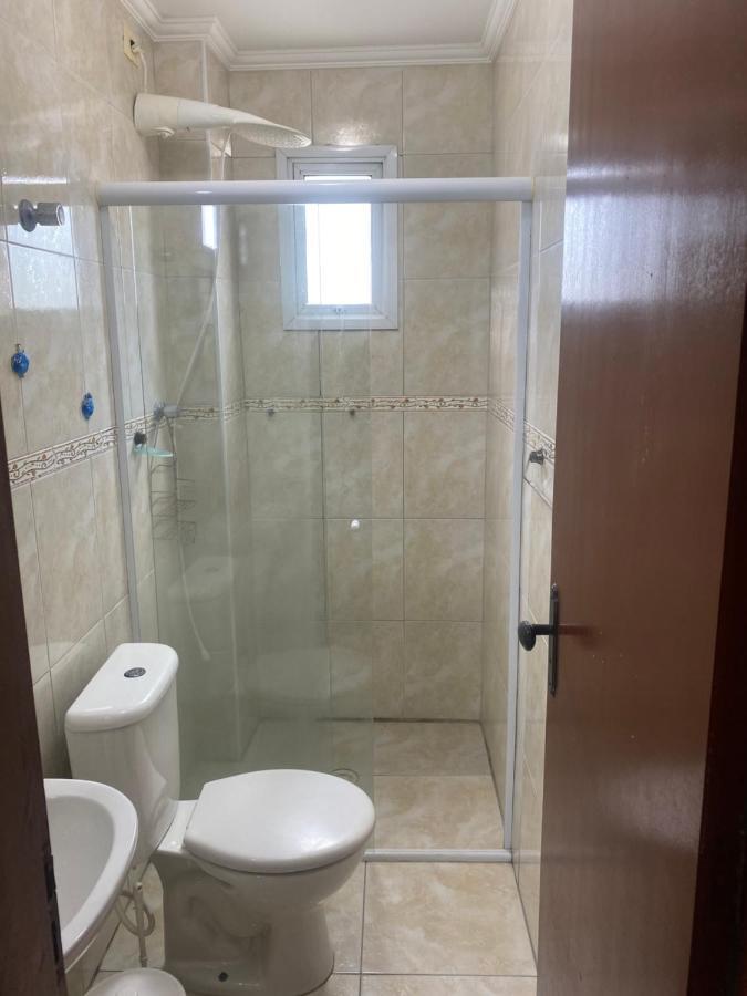 Apto A 50M Da Praia, Com Ar Condicionado, Wifi , Portaria 24H برايا جراندي المظهر الخارجي الصورة