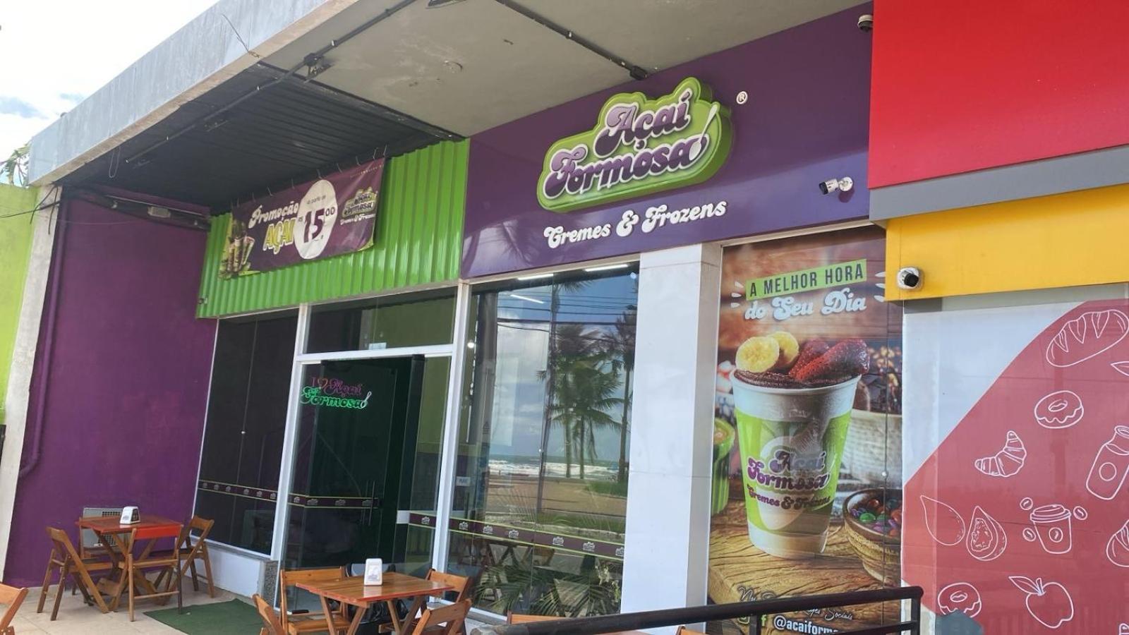 Apto A 50M Da Praia, Com Ar Condicionado, Wifi , Portaria 24H برايا جراندي المظهر الخارجي الصورة